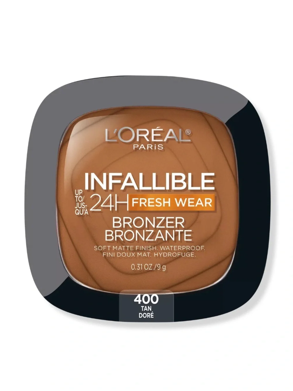 L'Oréal Infallible Bronzer Tan 400 24 Hour Fresh Wear Soft Matte Bronzer Tan